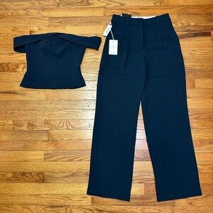 Aritzia Effortless Pant & Queens Top Set